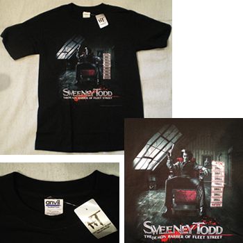 Sweeney todd スウィーニートッド tシャツ | hartwellspremium.com