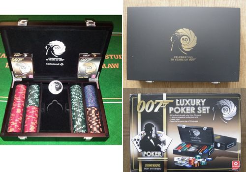 007 ジェームス・ボンド 50周年記念 ポーカーチップ200個セット